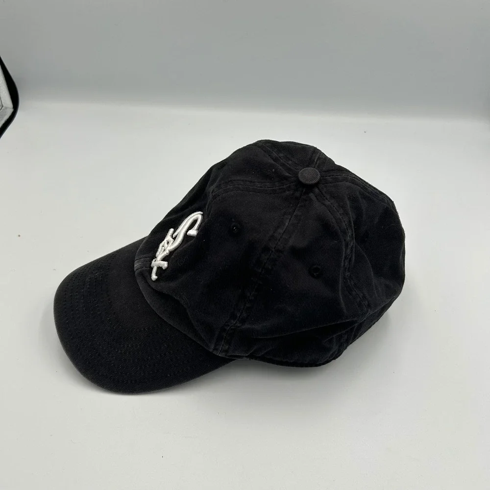 47 Brand Chicago White Sox Hat Mens Medium Black MLB Baseball Cap Franchise